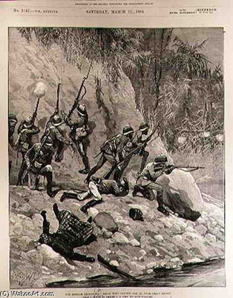The Burmah Expedition — Richard Caton Woodville