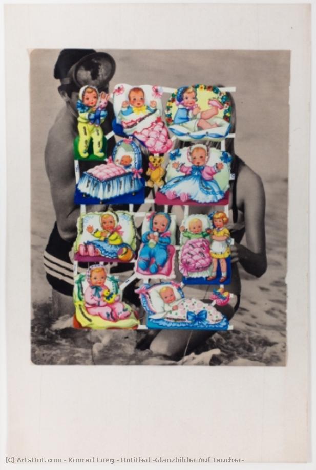 Untitled (glanzbilder Auf Taucher) — Konrad Lueg