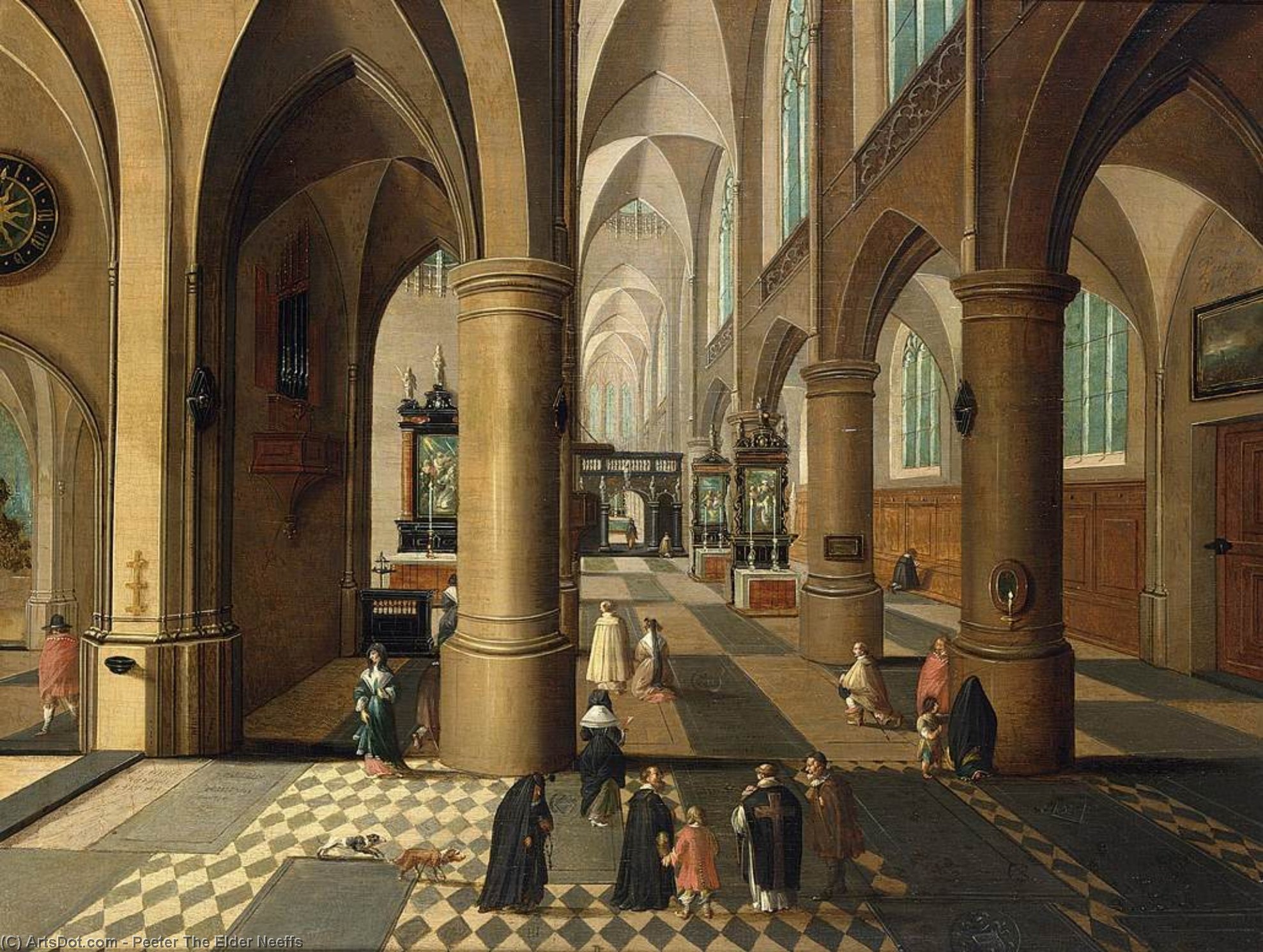 Church Interior — Pieter Neeffs El Viejo