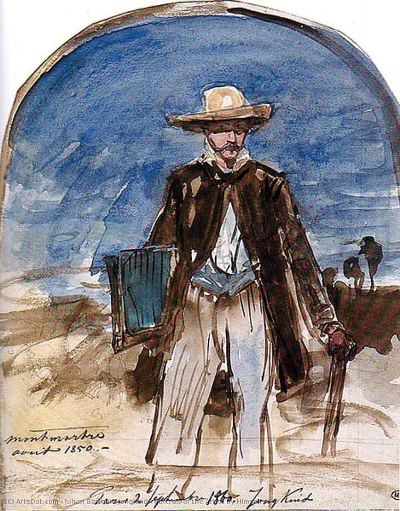 Portrait Of The Artist By Himself — Јохан Бартолд Јонгкинд