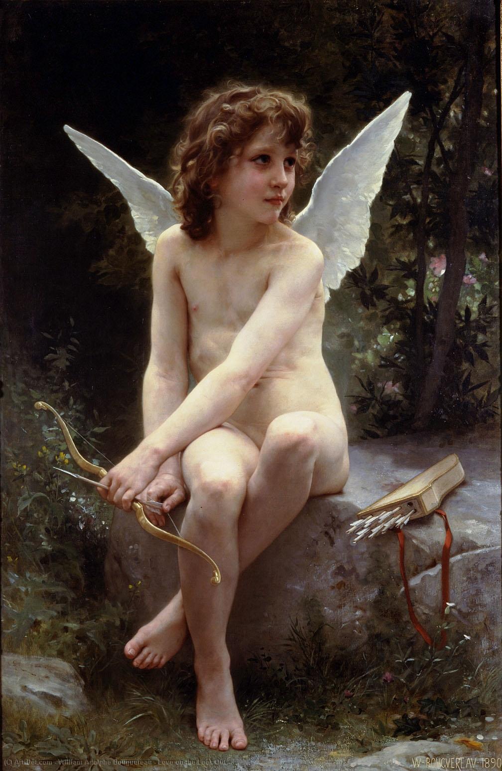 Love On The Look Out — William-adolphe Bouguereau