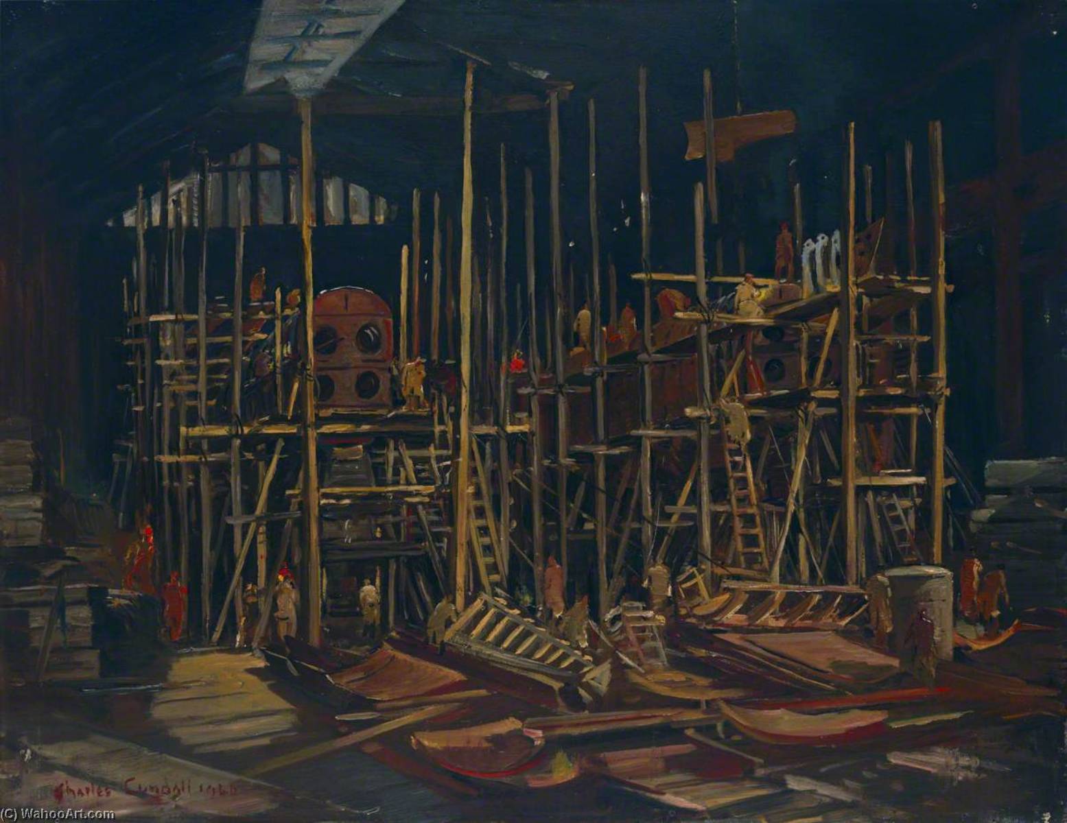 Building Submarines — Charles Ernest Cundall