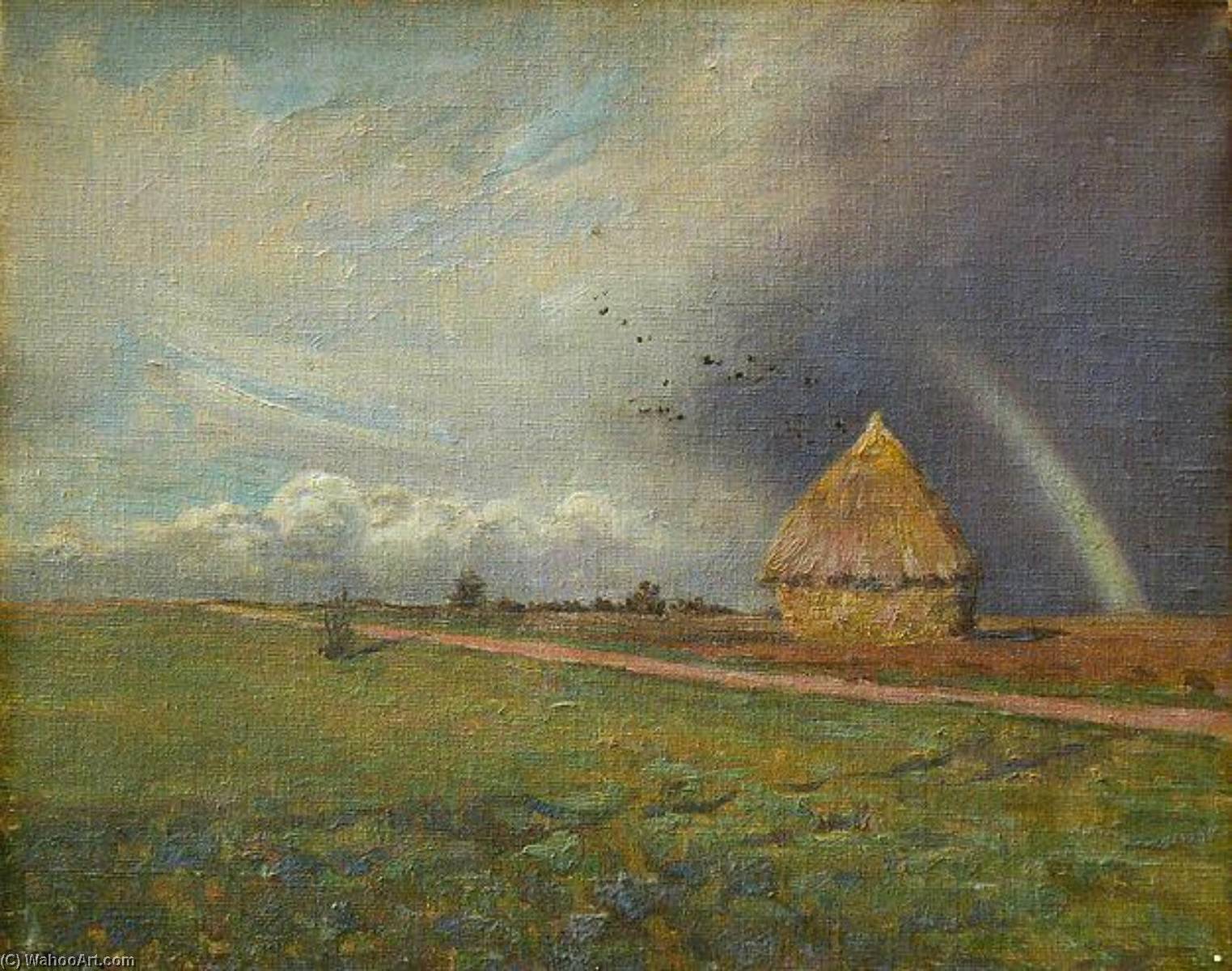 L'arc En Ciel (titre Inscrit) Paysage D'ile De France (titre Anciens Inventaires) — Joseph-félix Bouchor