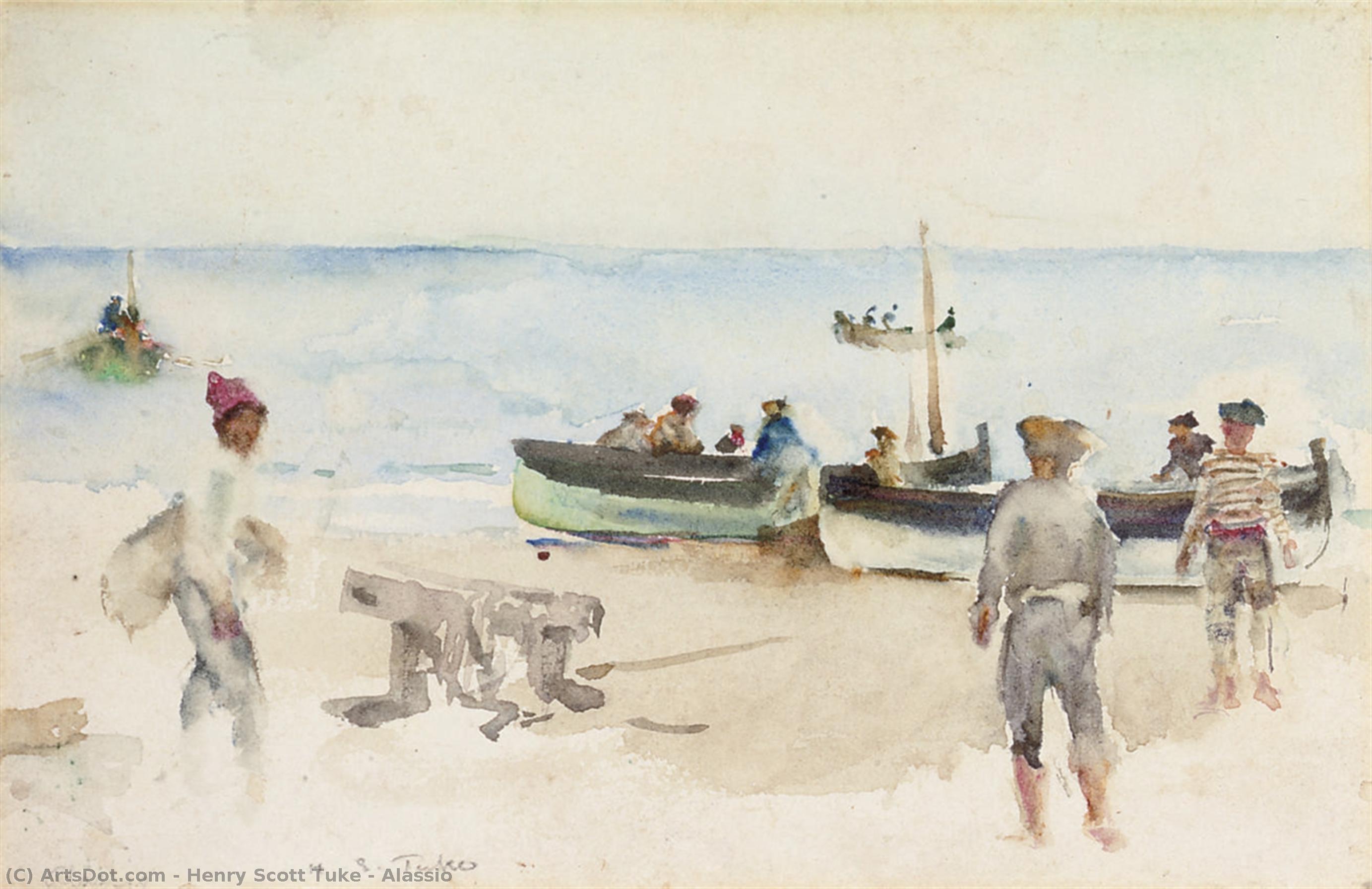 Alassio — Henry Scott Tuke