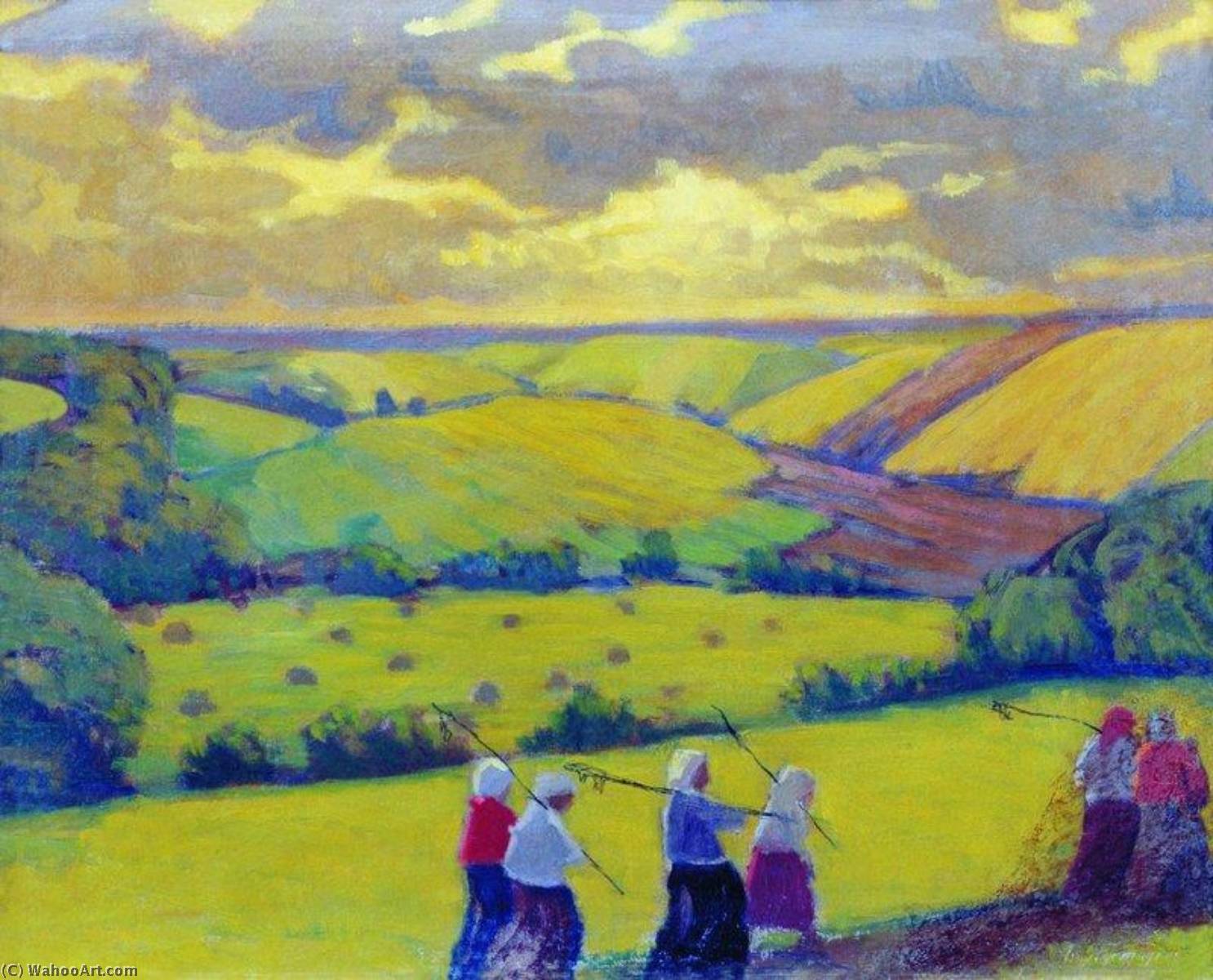 Haymaking — Boris Michailowitsch Kustodijew