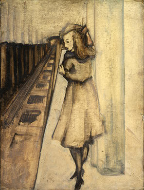 Untitled (woman In Subway) — Mark Rothko
