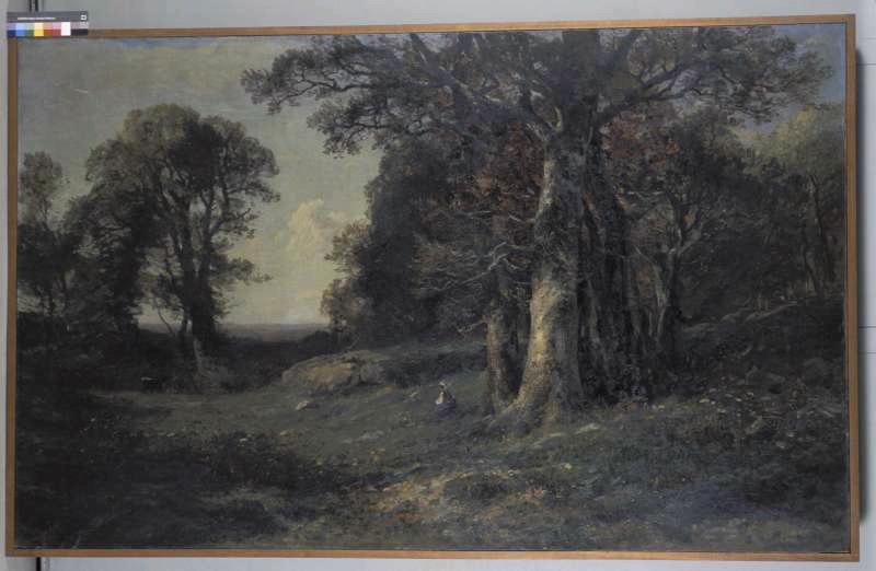 Les Derniers Beaux Jours (campagne Du Douhet En Saintonge) — Louis Auguste Auguin