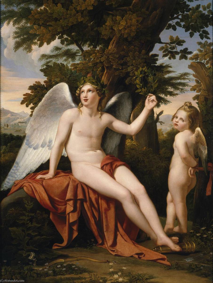 Divine Love And Profane Love — José De Madrazo Y Agudo