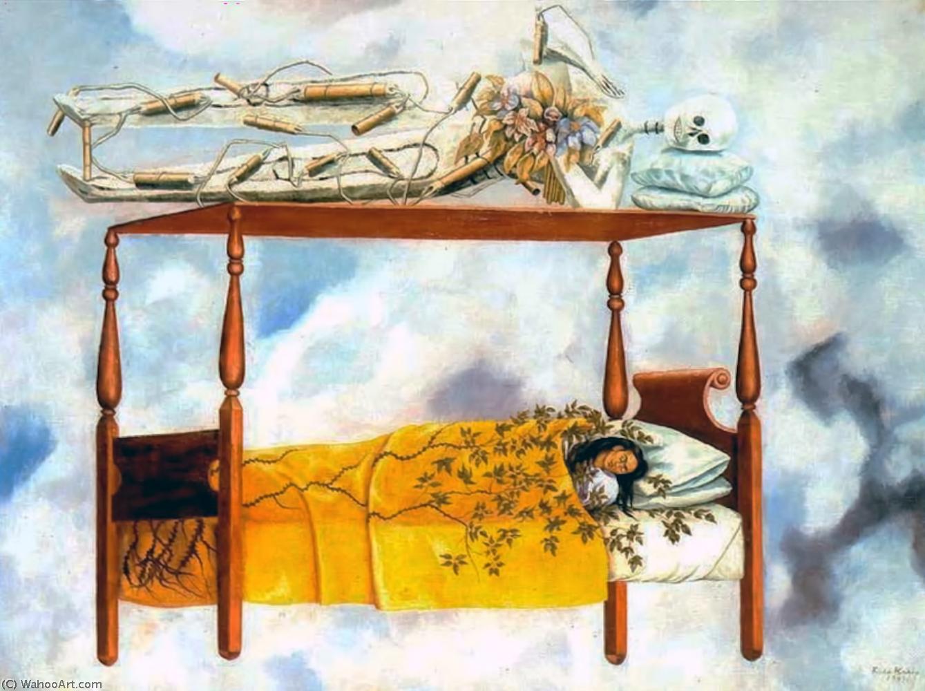 El Sueño (la Cama) — Frida Kahlo