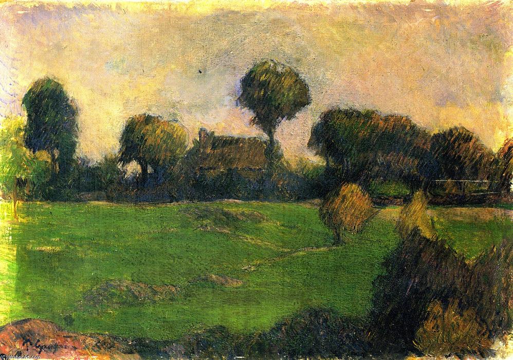 Farm In Brittany — Eugène Henri Paul Gauguin
