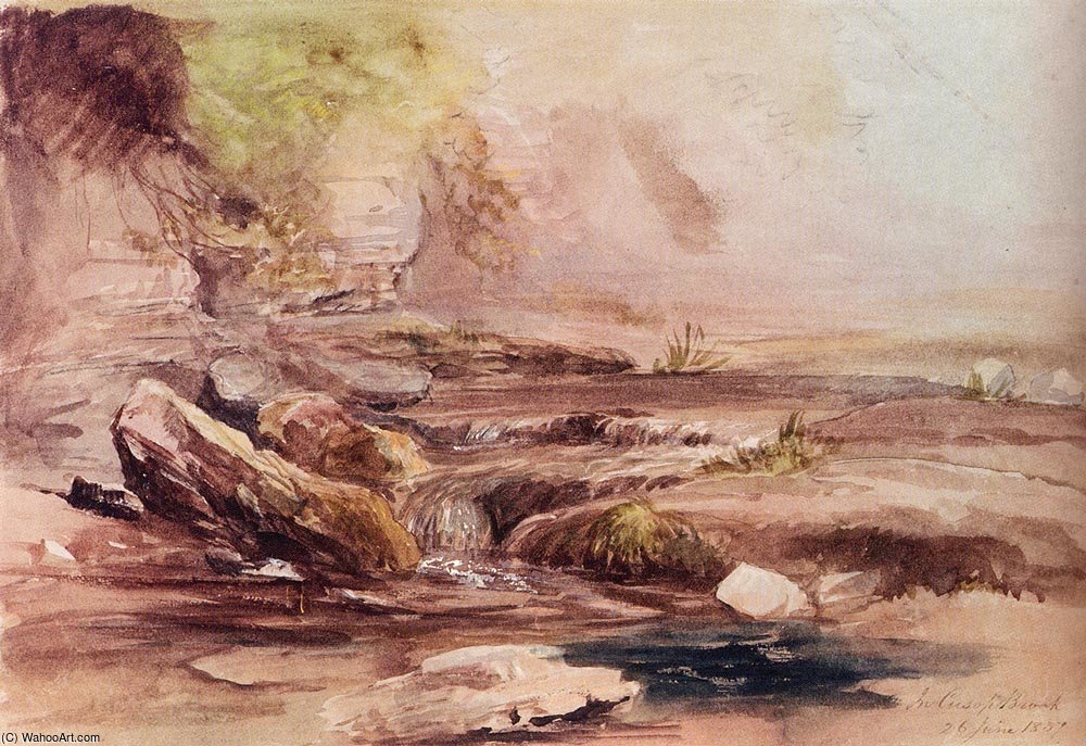 In Cusop Brook Near Hay On Wye Wales — Samuel Palmer