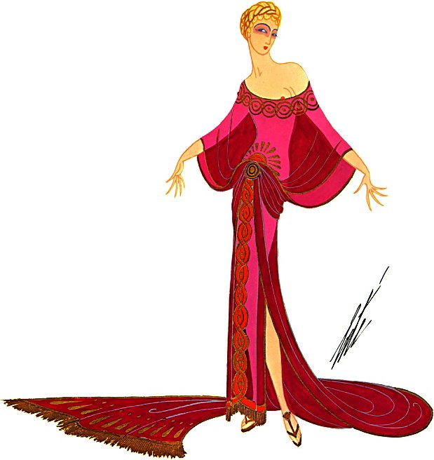 Messalina, The Joys Of The Capitol — Erté