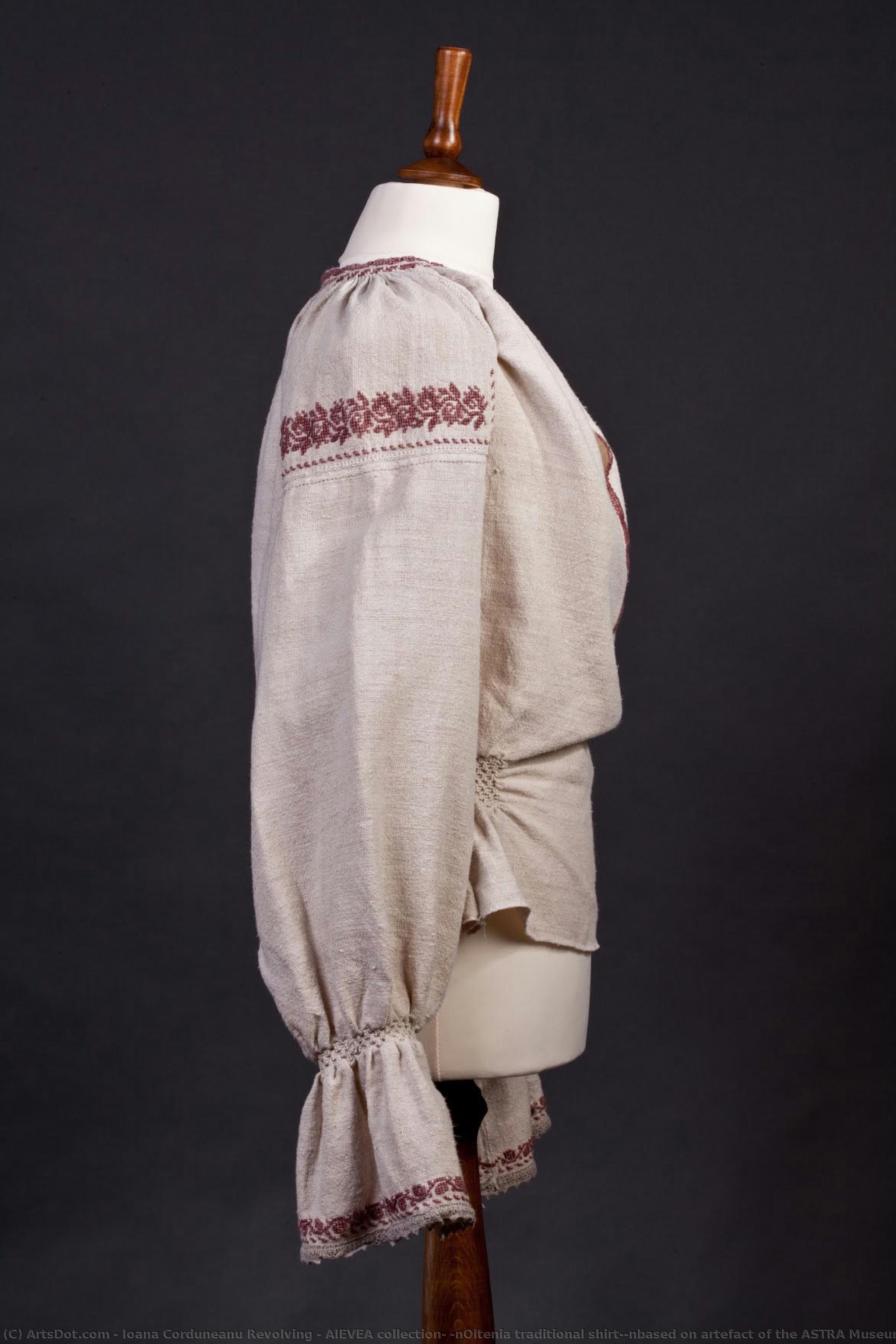 Aievea Collection; \noltenia Traditional Shirt;\nbased On Artefact Of The Astra Museum — Ioana Corduneanu Revolving
