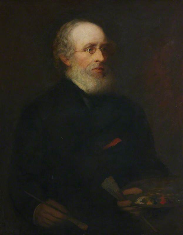 John Maclaren Barclay (1811–1886), Artist, Self Portrait — John Maclaren Barclay