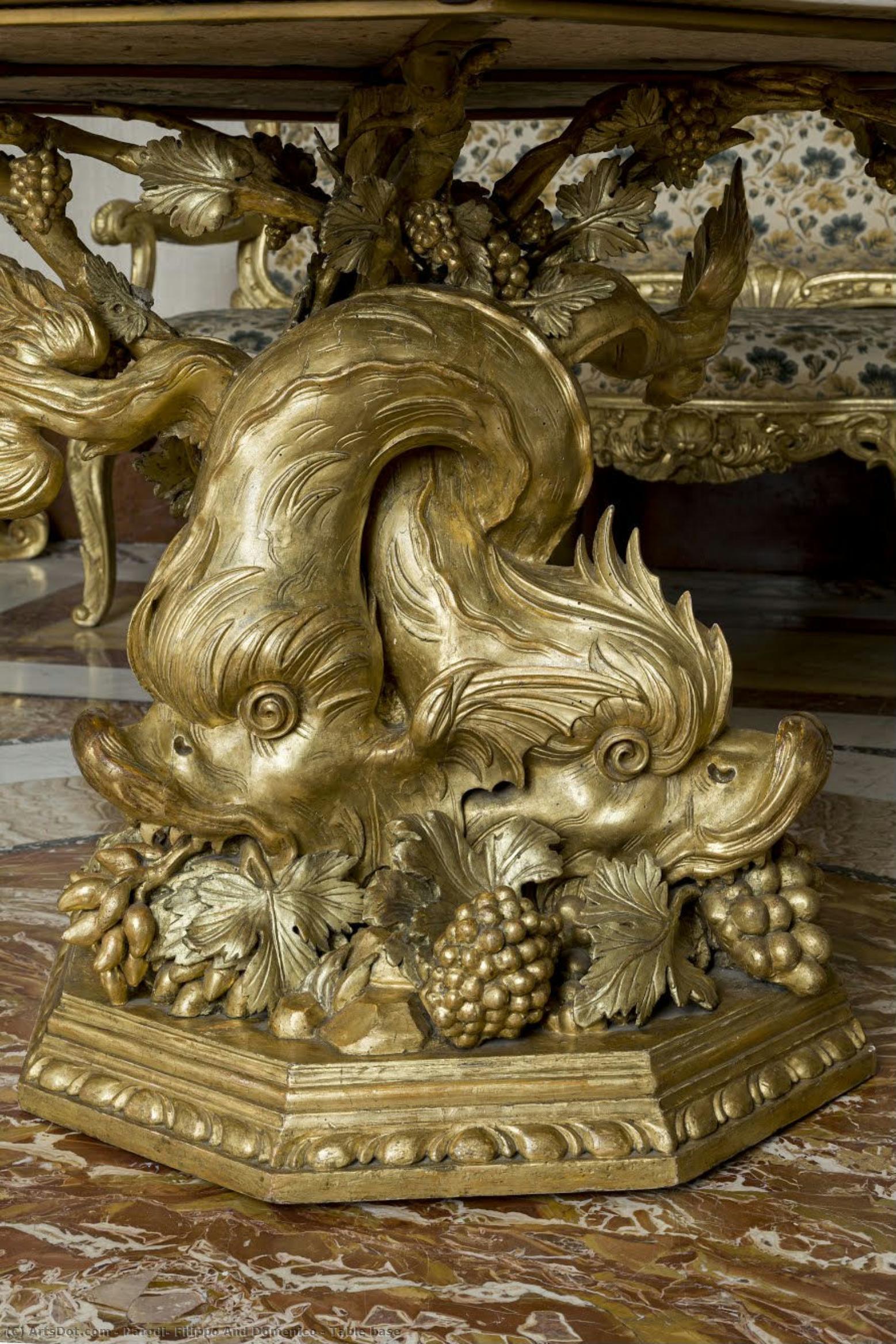 Table Base — Parodi, Filippo And Domenico