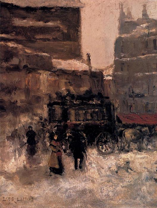 Paris Under The Snow — Dit Luigi Loir Aloys François Joseph Loir
