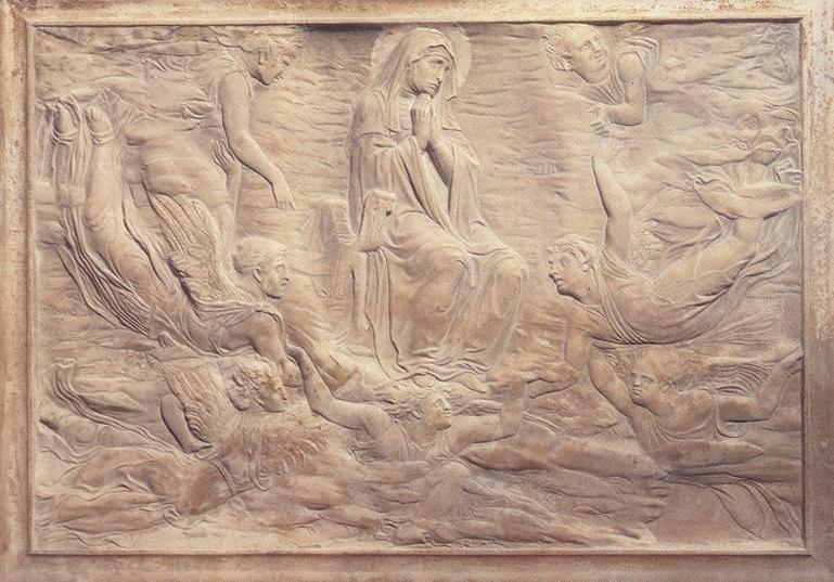 Assumption Of The Virgin (detail Of The Brancacci Tomb) — Donatello