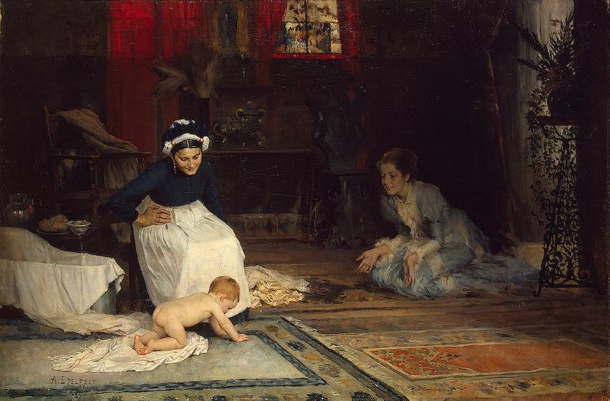 In The Nursery — Альберт Эдelfель