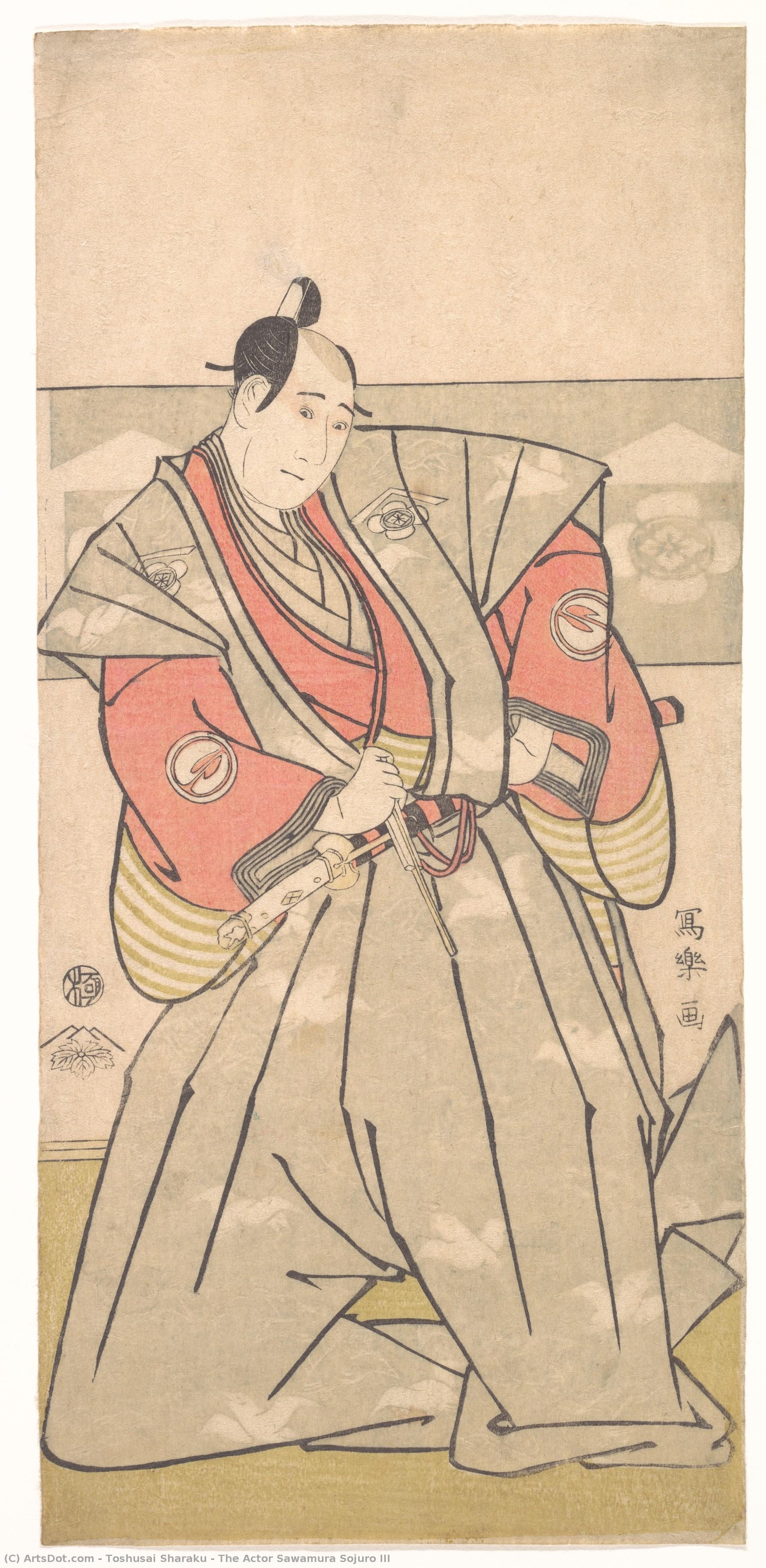 The Actor Sawamura Sojuro Iii — Toshusai Sharaku