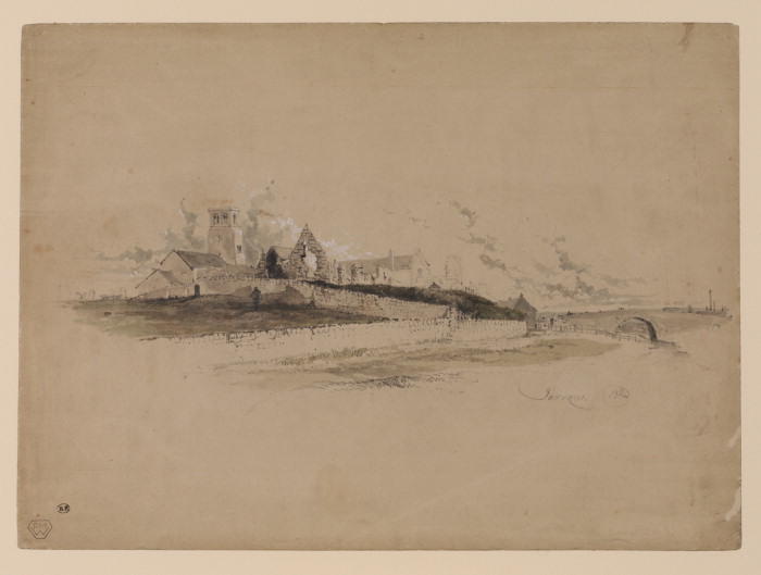 View Of Jarrow — Myles Birket Foster
