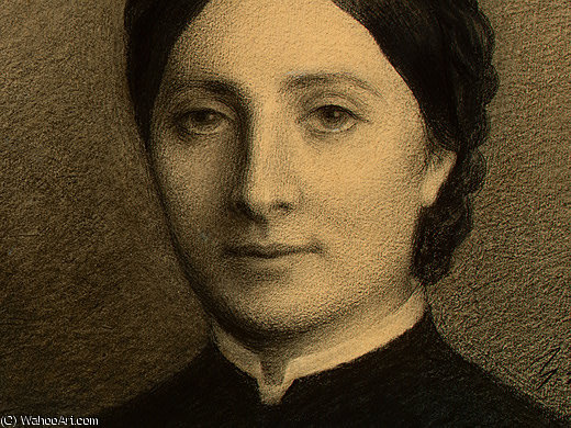 Madame Ditte - (detail 1) - — Henri Fantin-latour