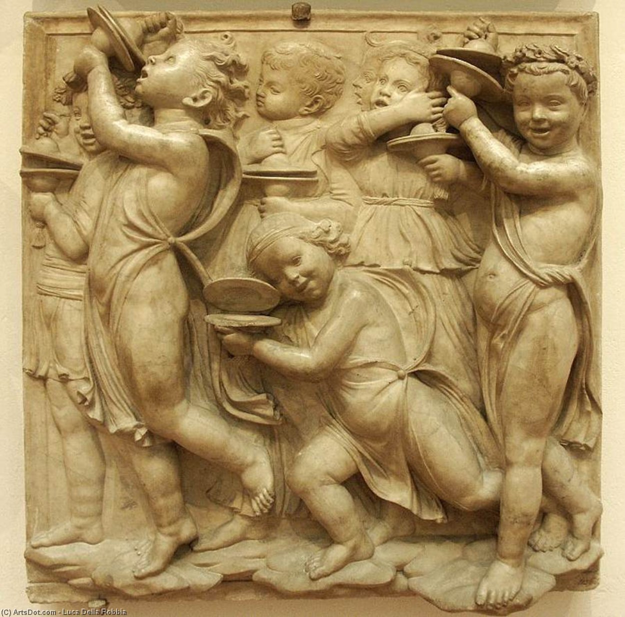 Cantoria: Fourth Bottom Relief — Luca Della Robbia