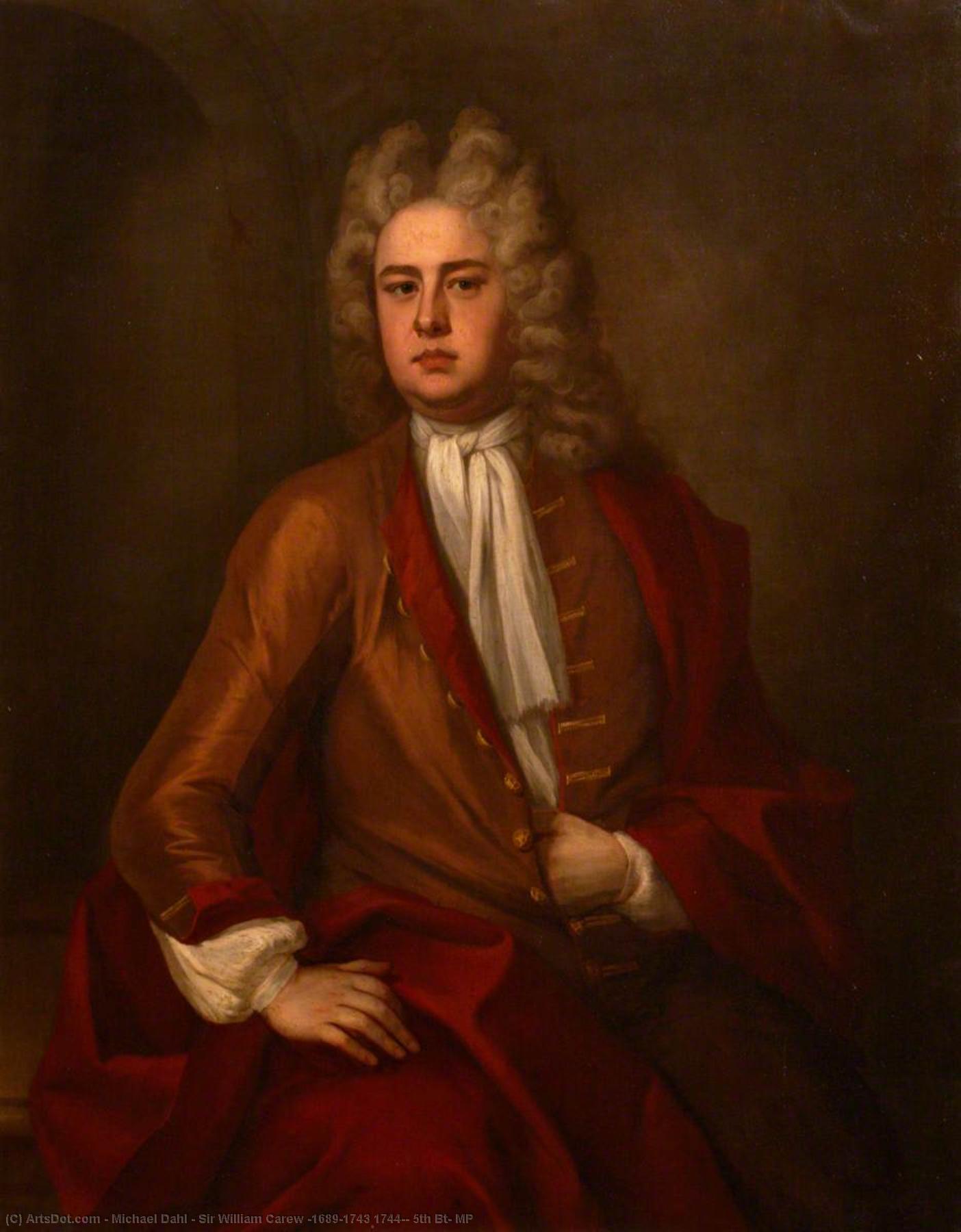 Sir William Carew (1689–1743 1744), 5th Bt, Mp — Michael Dahl