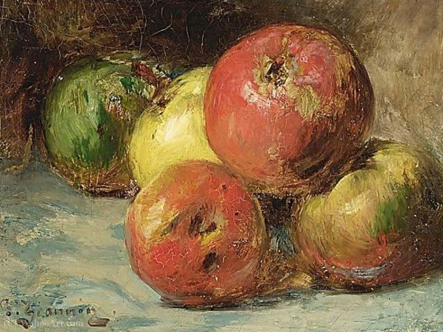 Still Life With Apples — Georges Jeannin