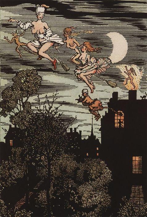 Book Of The Marquise. Illustration 7 — Konstantin Andreevic Somov