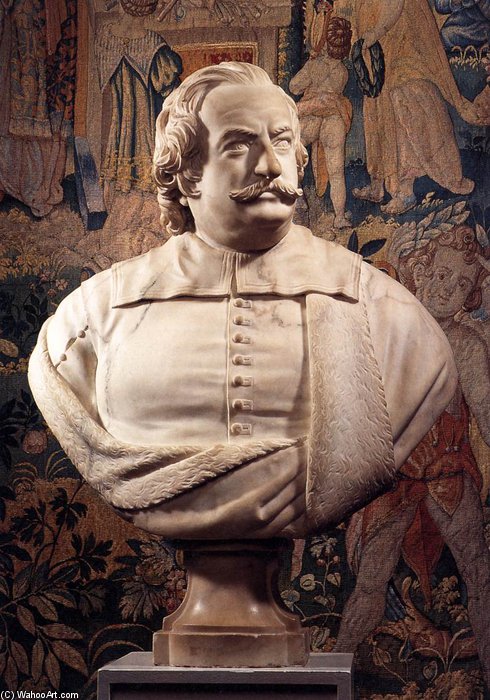Portrait Bust Of Pieter Spiering — François Dieussart