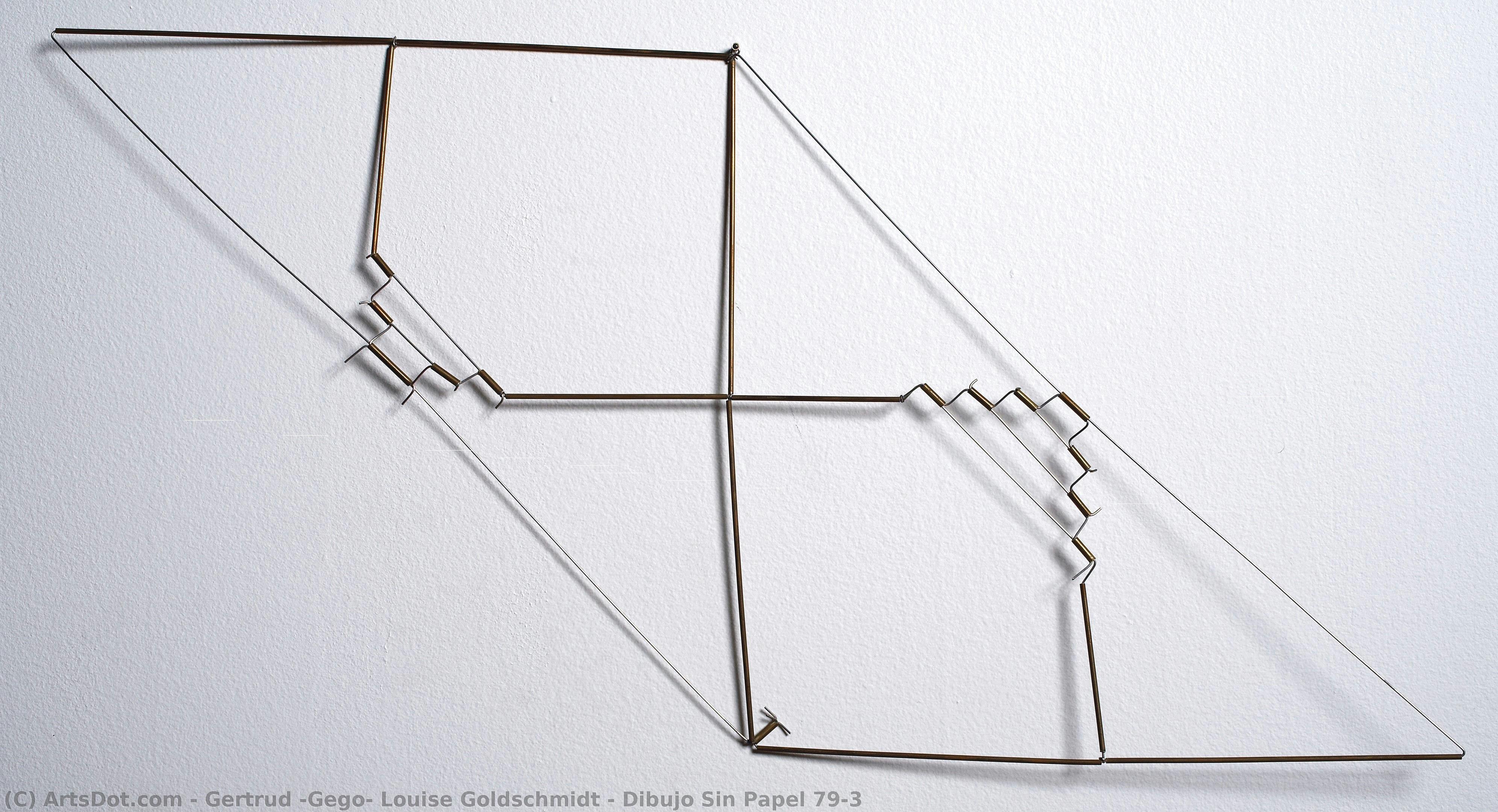 Dibujo Sin Papel 79/3 — Gertrud (gego) Louise Goldschmidt