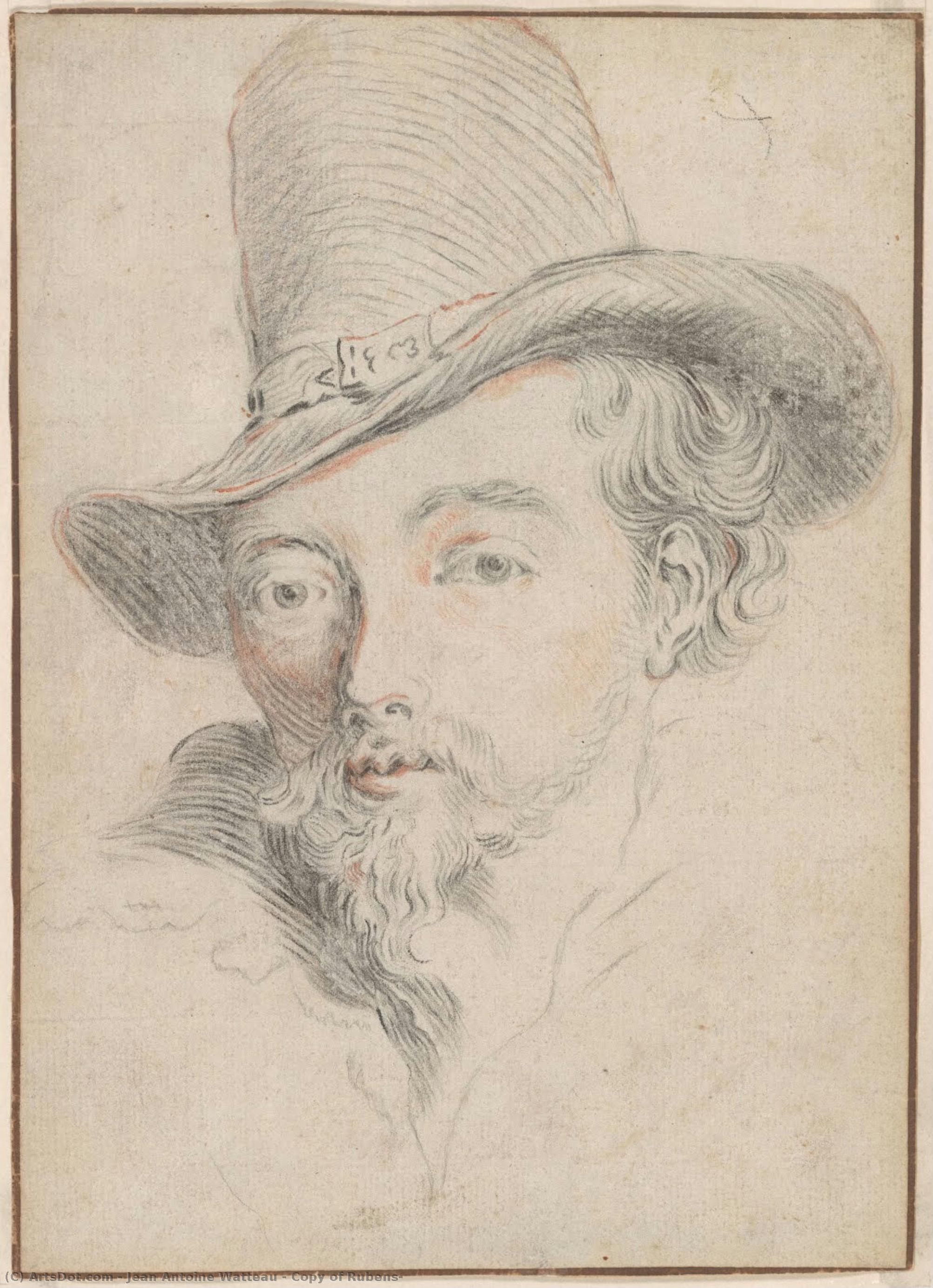 Copy Of Rubens — Jean-antoine Watteau