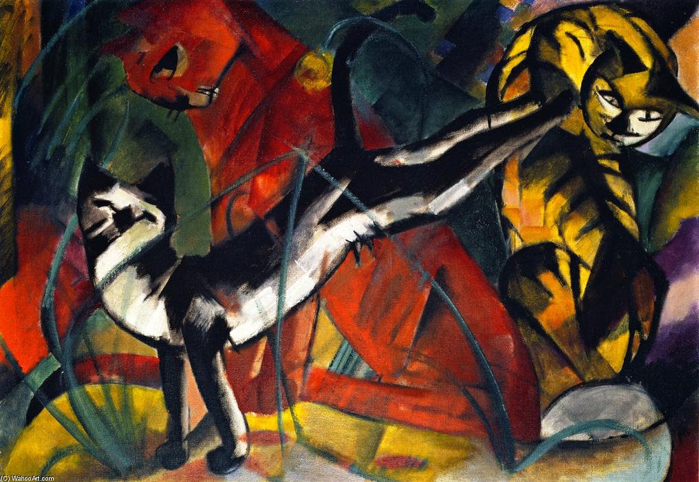 Three Cats — Франц Марк