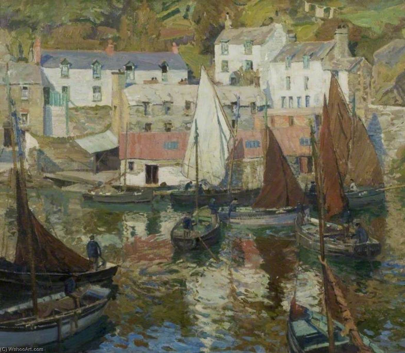 The Harbour, Polperro, Cornwall — John Anthony Park