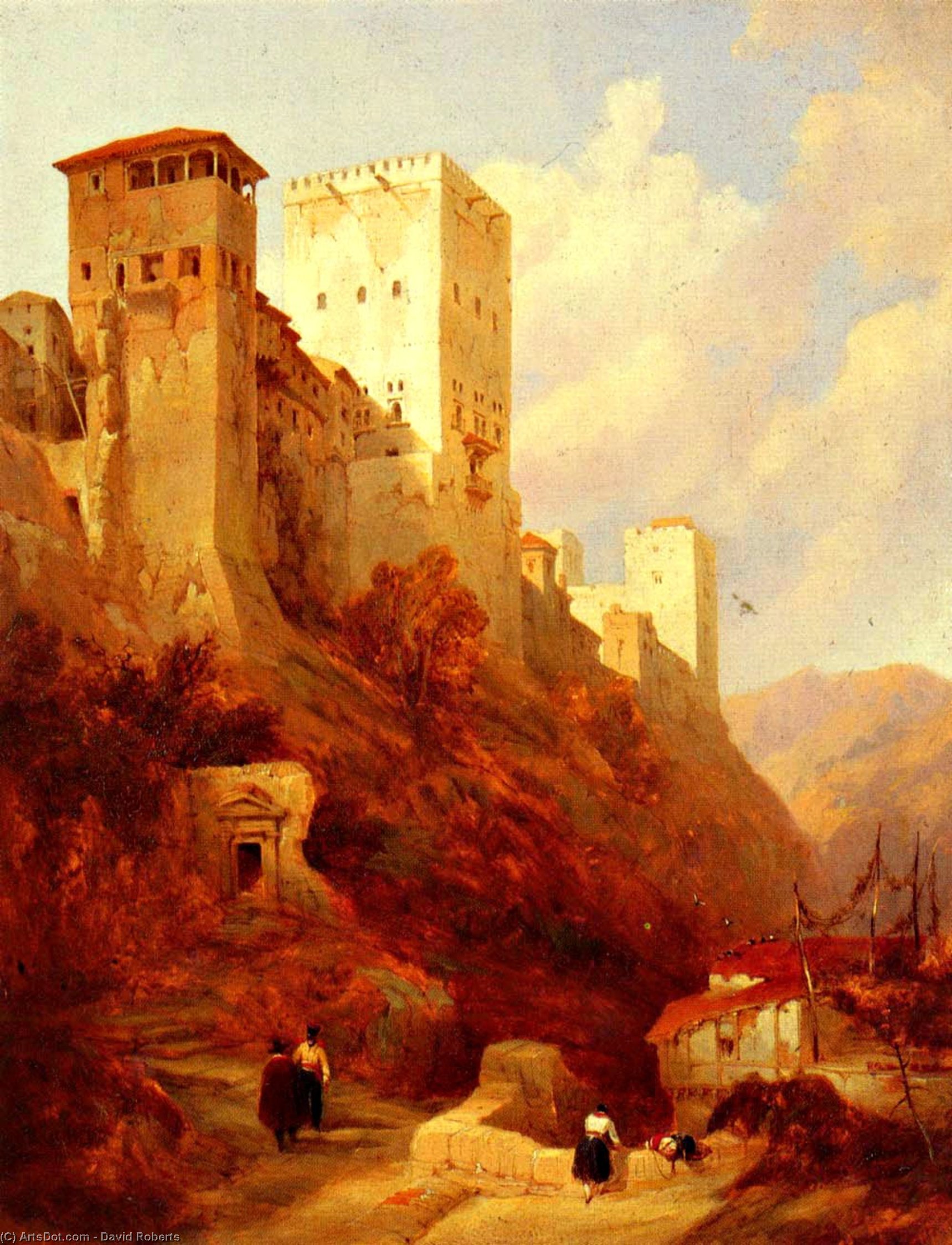 Tower Of Comares, Alhambra, Granada — Dejvid Roberts