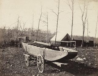 Pontoon Boat, Brandy Station, Virginia — Timothy O'sullivan Alexander Gardner