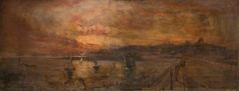 Tynemouth Pier — John Falconer Slater