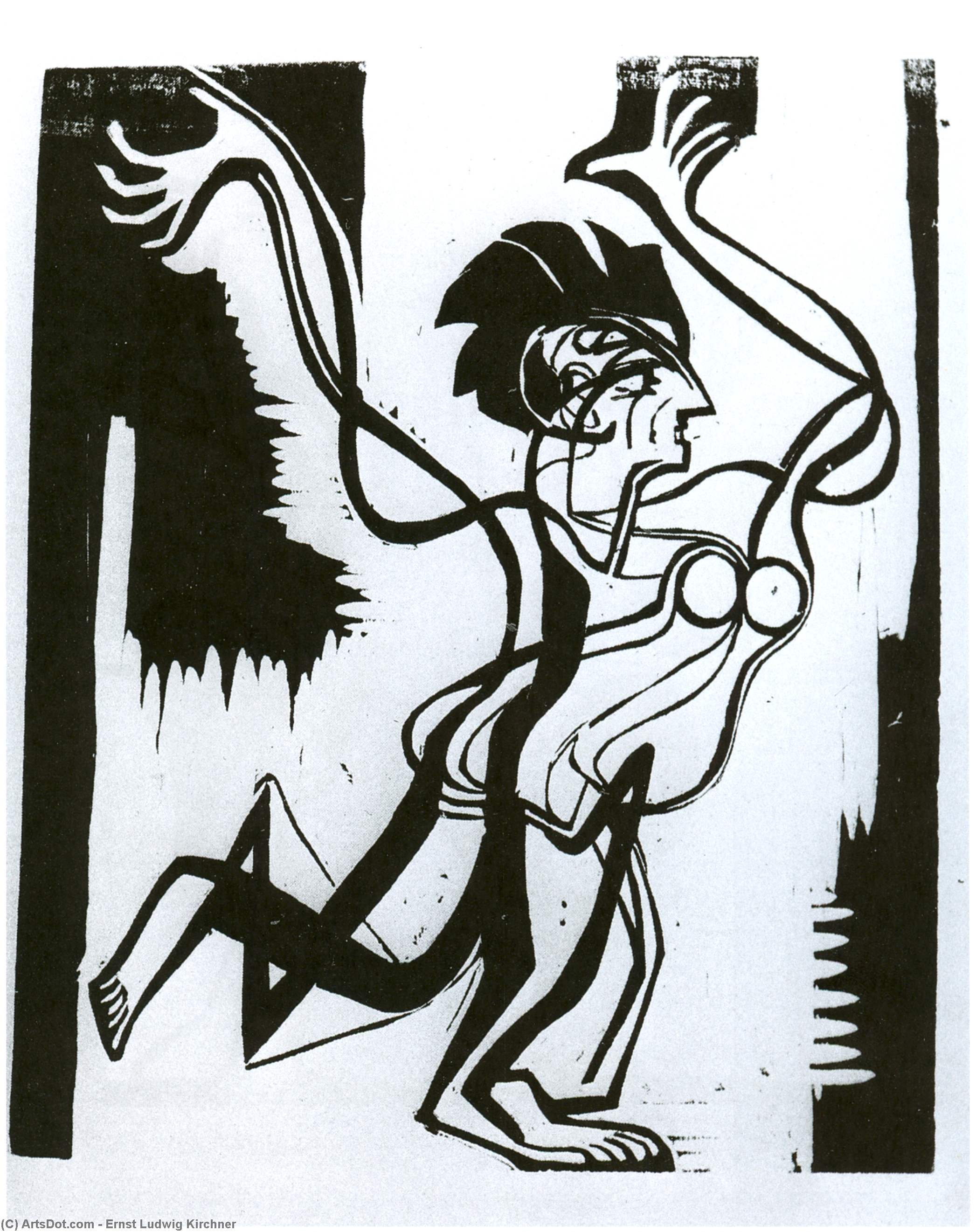 Palucca — Ernst Ludwig Kirchner