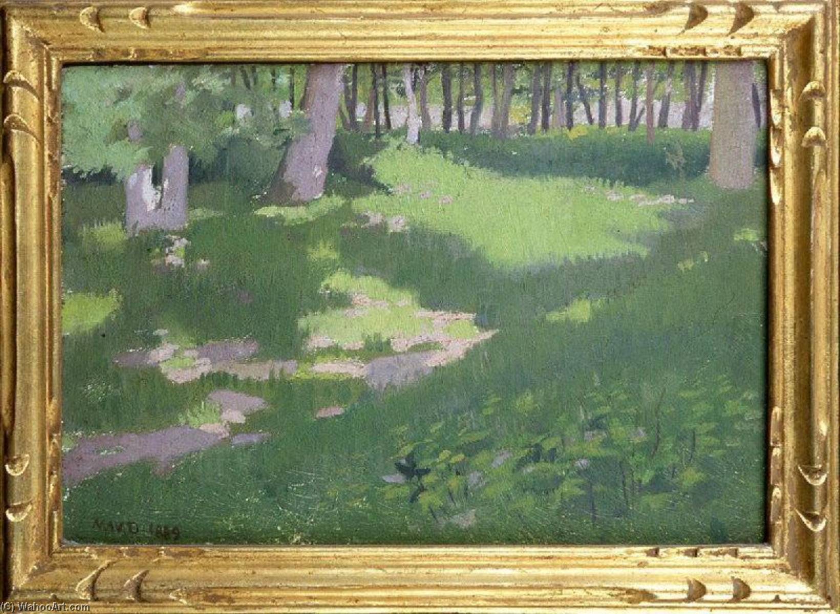 Sous Bois De Saint Germain Au Printemps La Clairière (titre Ancien) — Denis Maurice