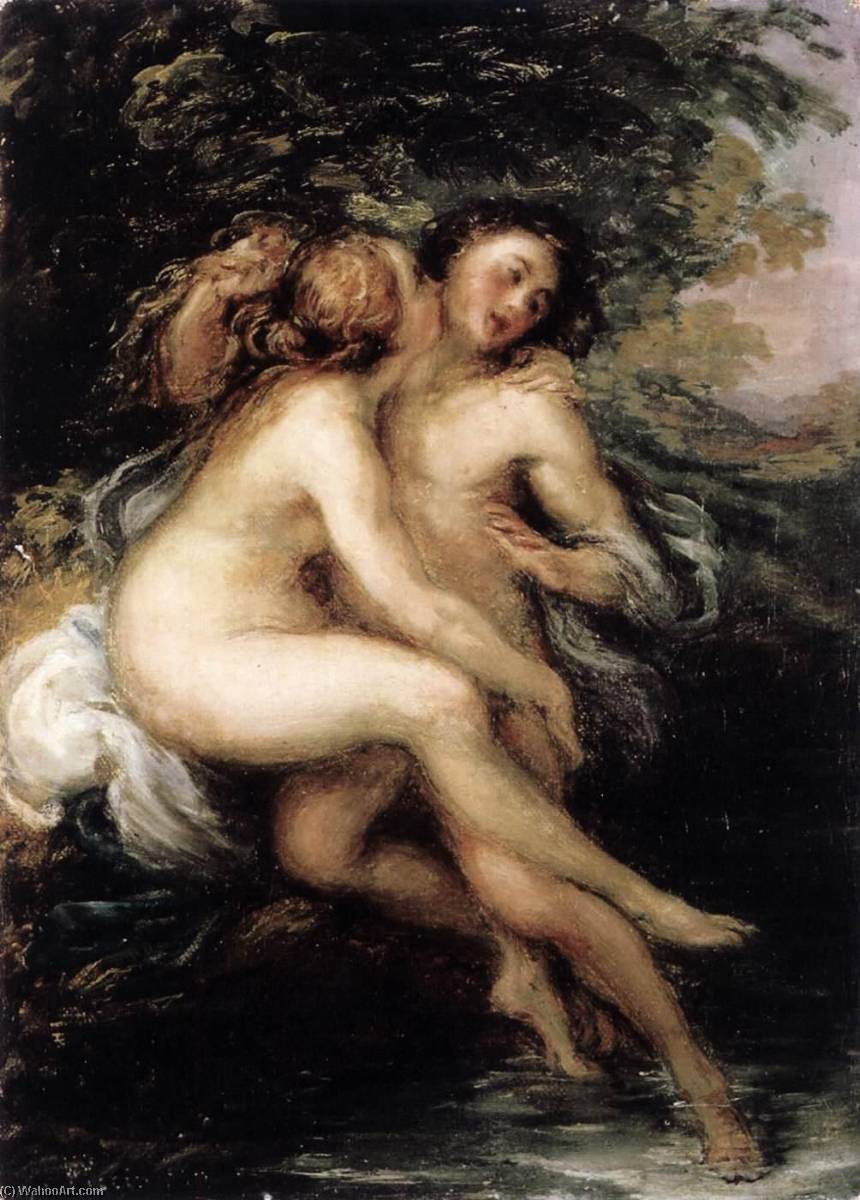 Salmacis And Hermaphroditus — Giovanni Carnovali Detto Il Piccio