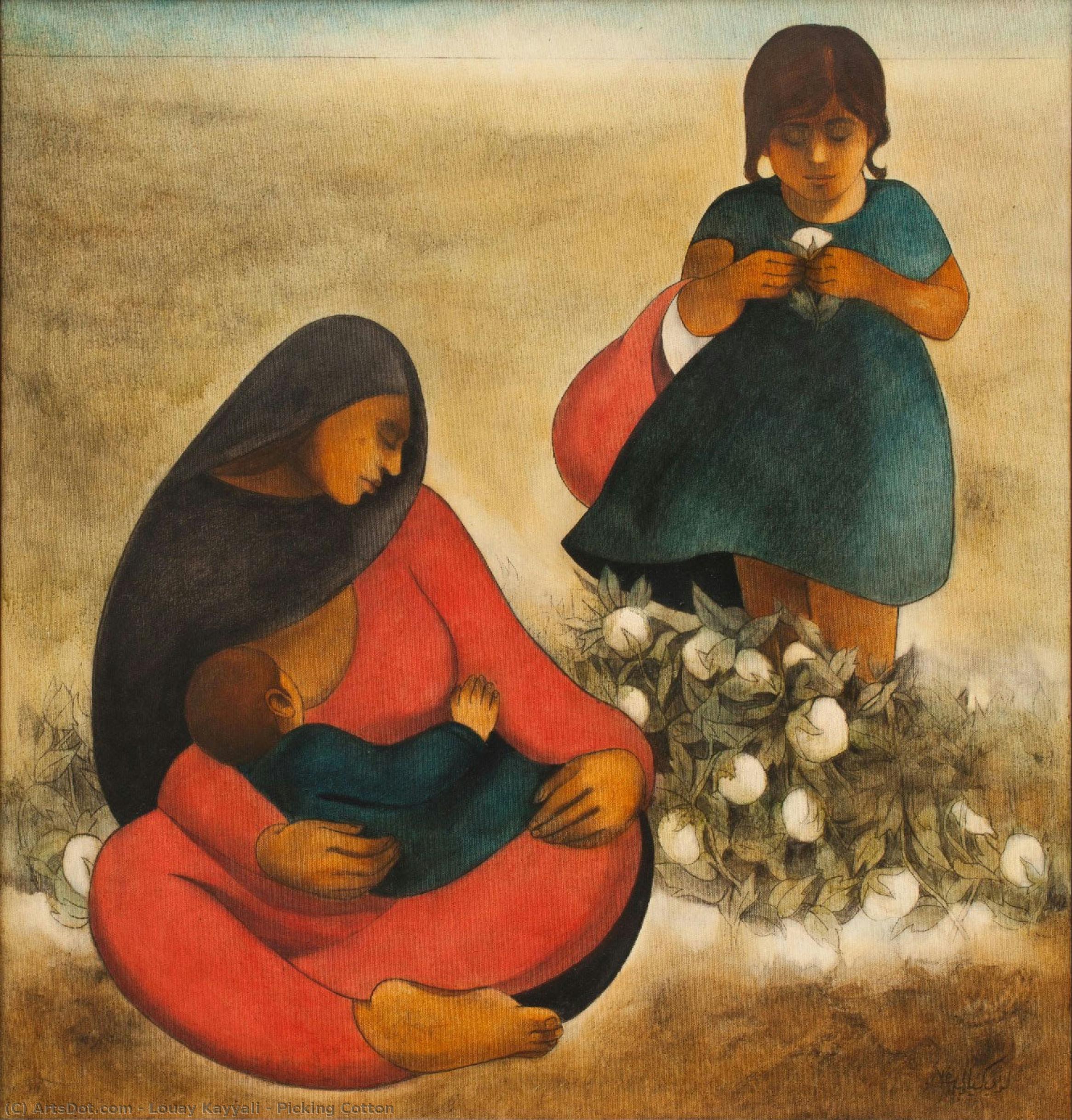 Picking Cotton — Louay Kayyali