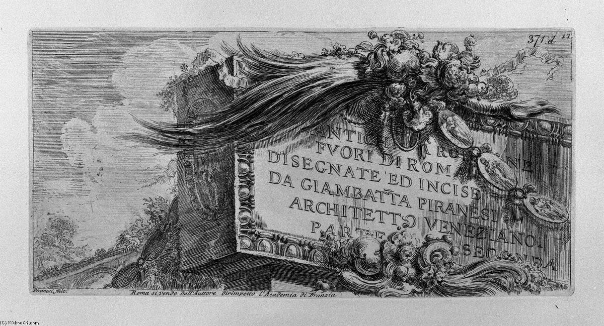 Arch Of Septimius Severus — Giovanni Battista Piranesi