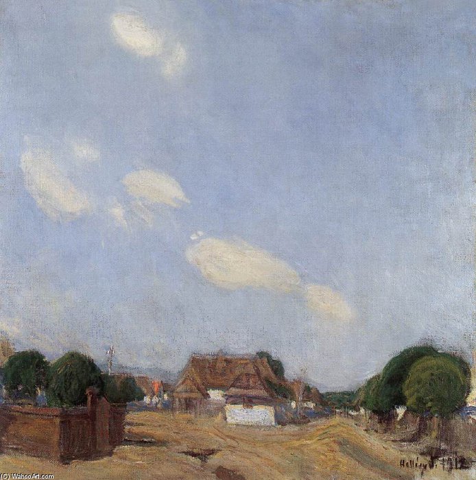 Landscape — Simon Hollósy