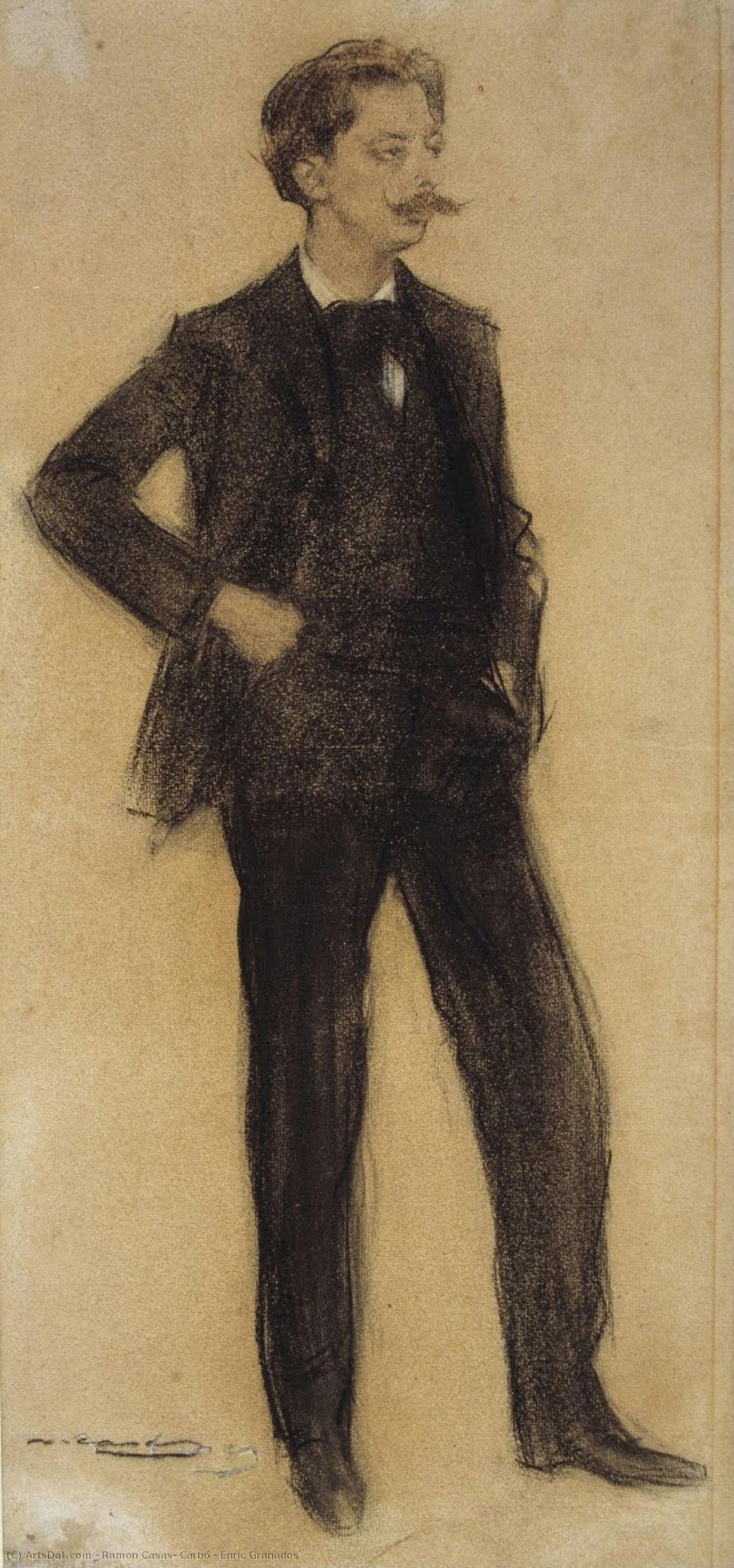 Enric Granados — Ramon Casas Carbó