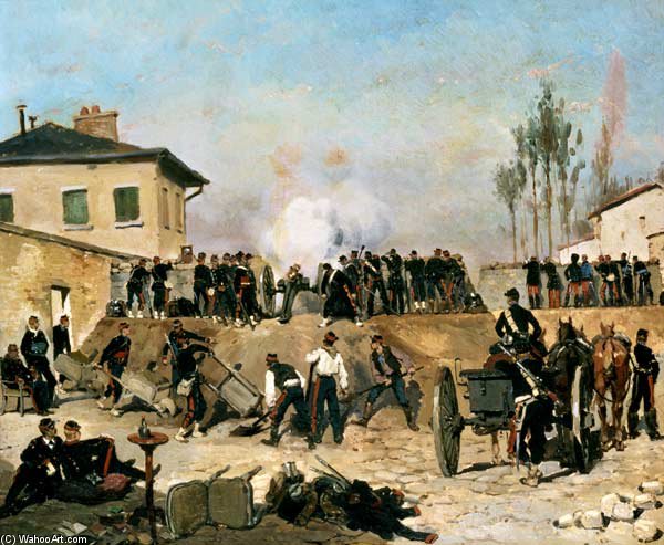 The Battle Of Villejuif — Édouard Detaille (jean-baptiste Édouard Detaille)