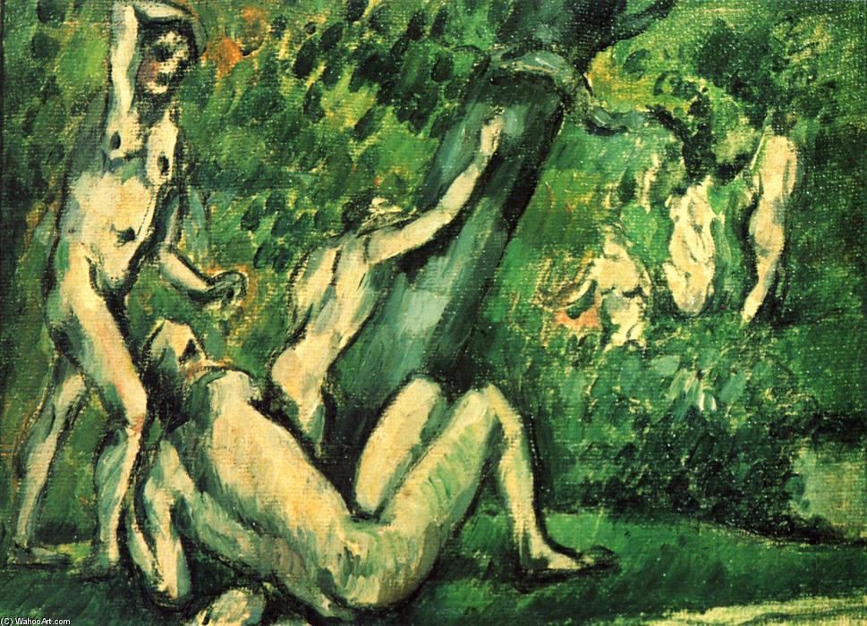 Bathers — Поль Сезанн