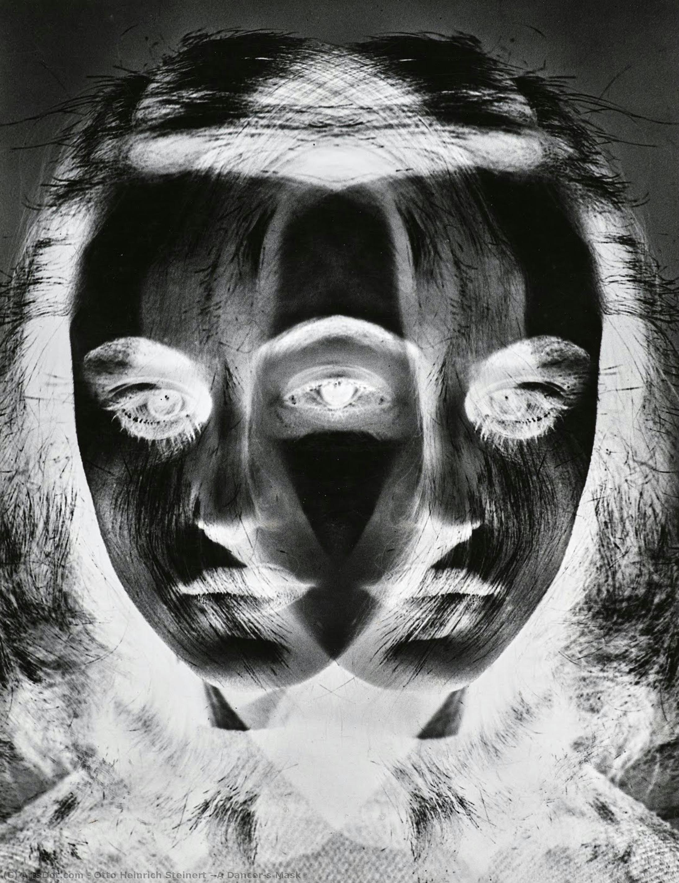 A Dancer’s Mask — Otto Heinrich Steinert