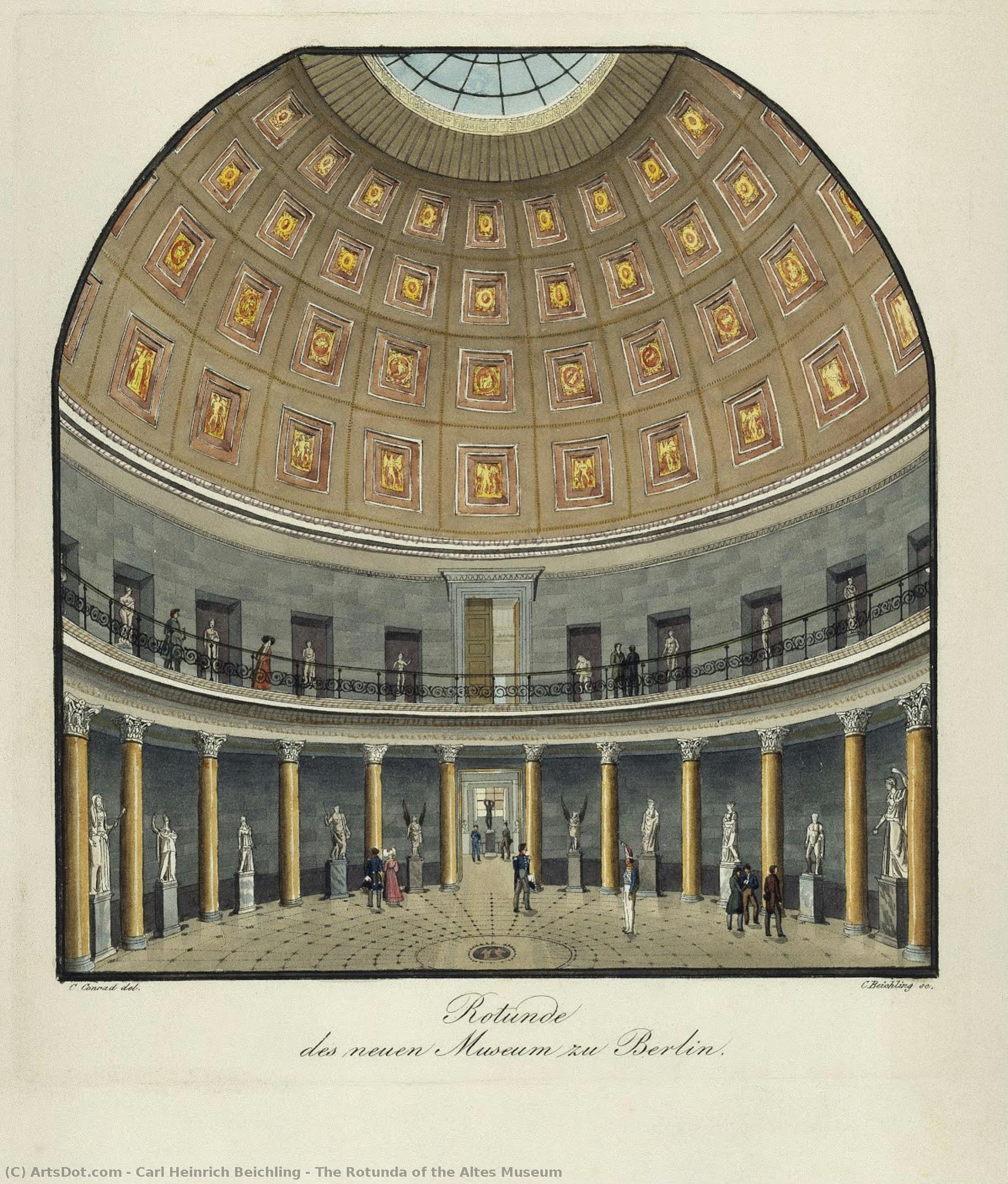 The Rotunda Of The Altes Museum — Carl Heinrich Beichling