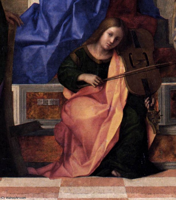 San Zaccaria Altarpiece - San Zaccaria Altarpiece (detail)4 — Giovanni Bellini