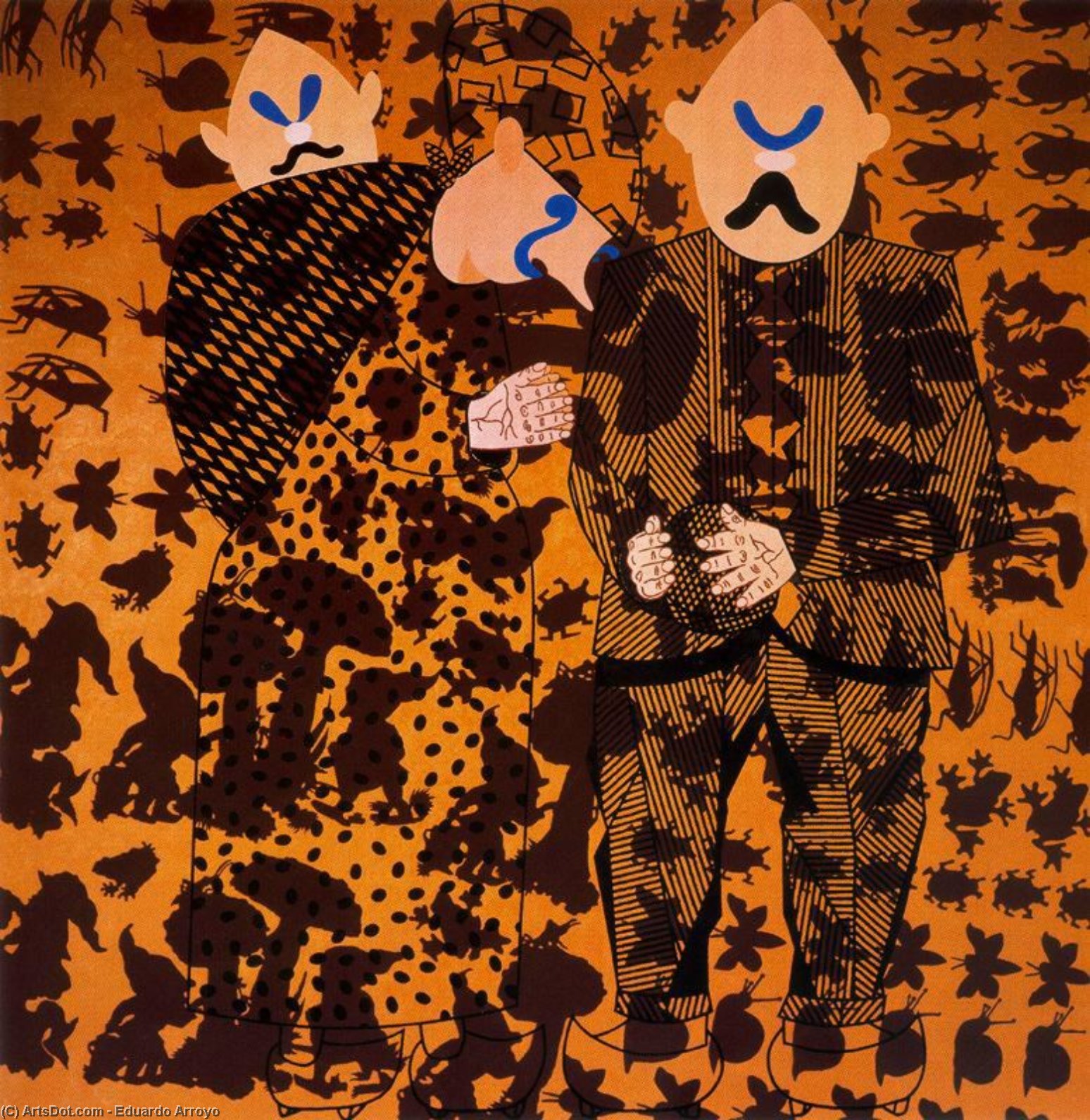 Untitled (387) — Eduardo Arroyo